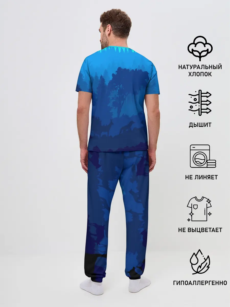 Мужская пижама с брюками / Fortnite