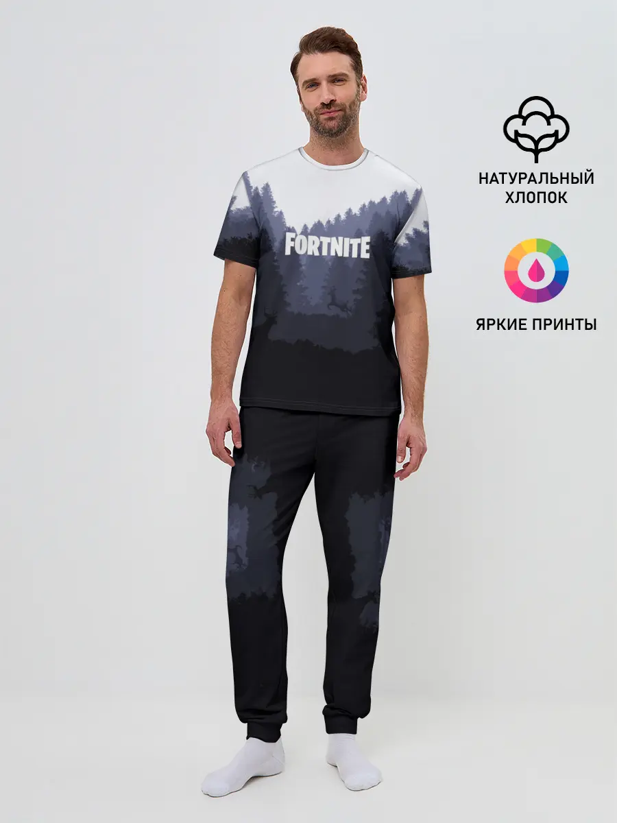 Мужская пижама с брюками / FORTNITE