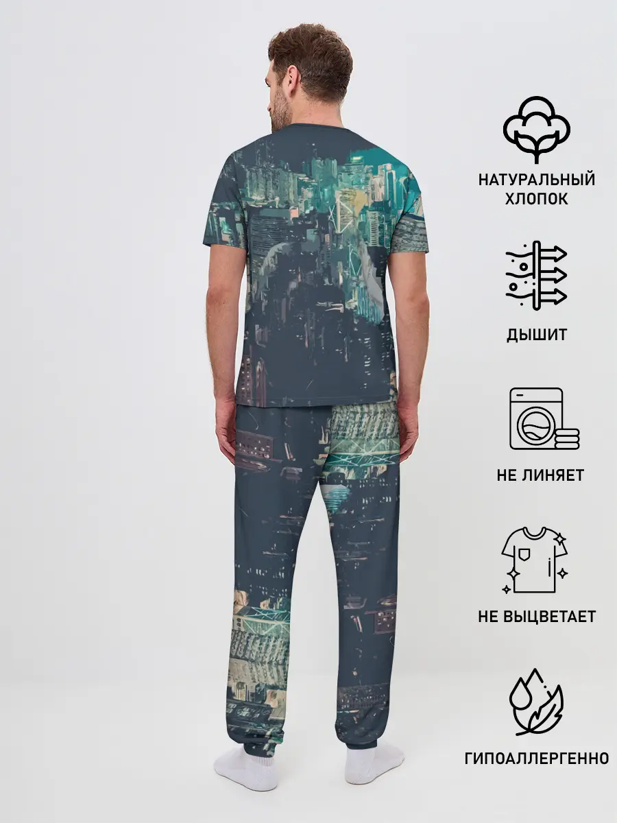 Мужская пижама с брюками / Сайонара бой