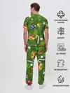 Мужская пижама с брюками / Ёлка новогодняя