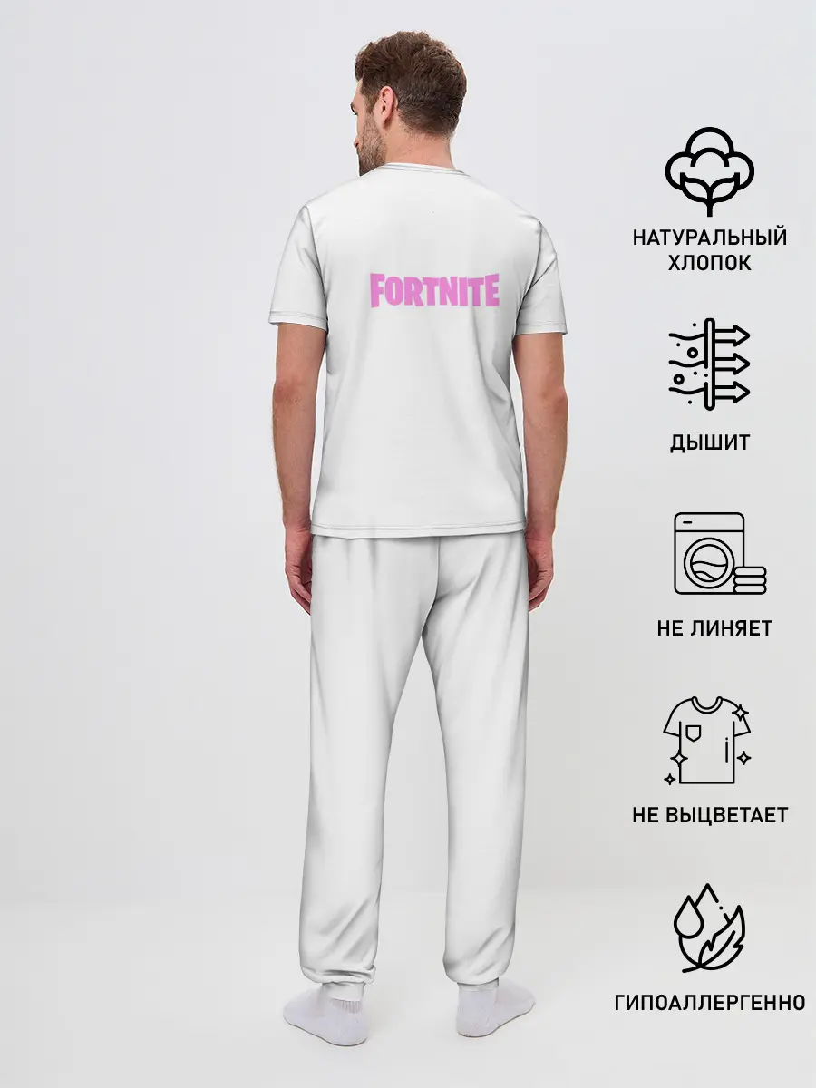 Мужская пижама с брюками / Fortnite. Drift