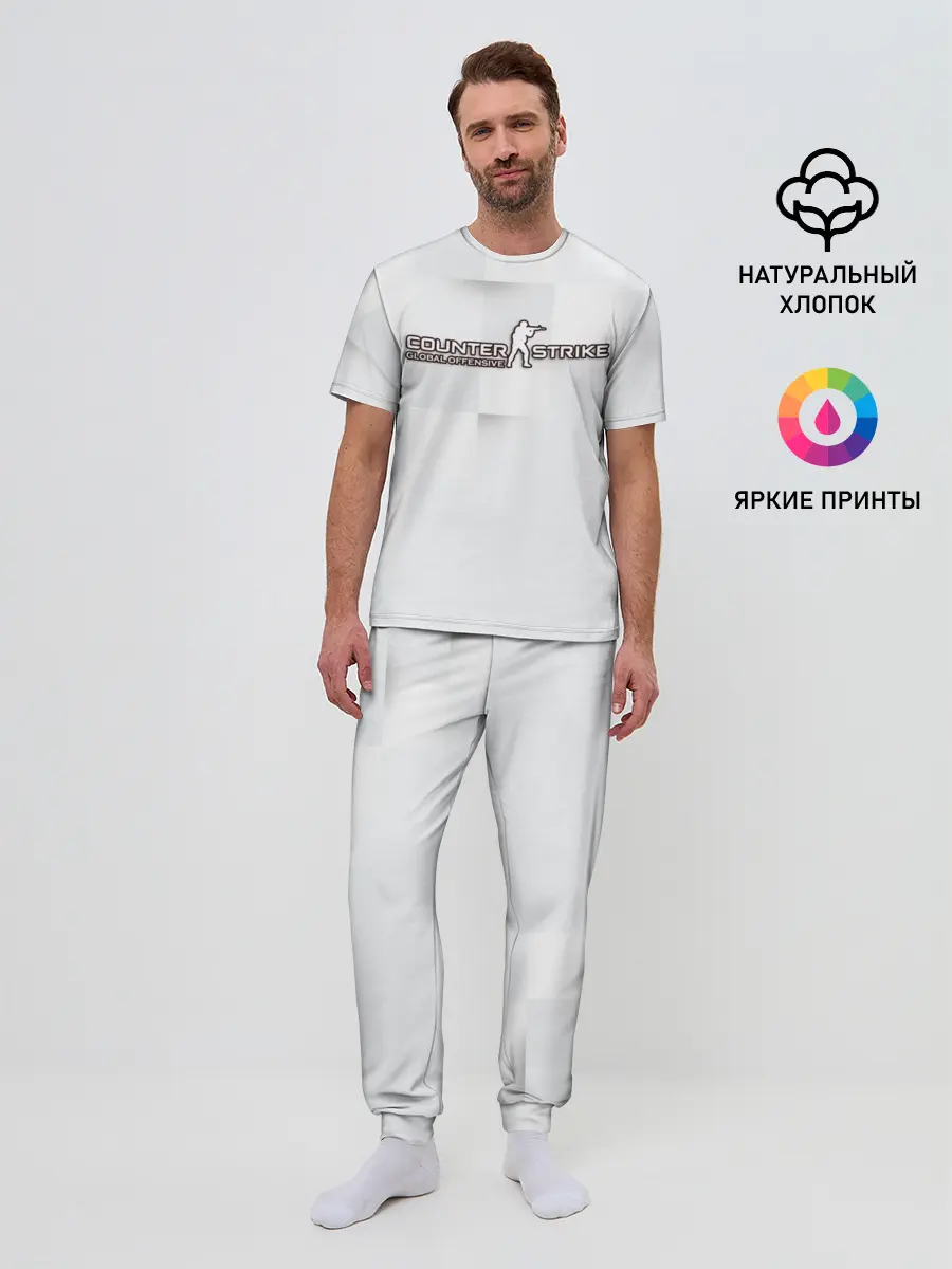 Мужская пижама с брюками / Counter Strike