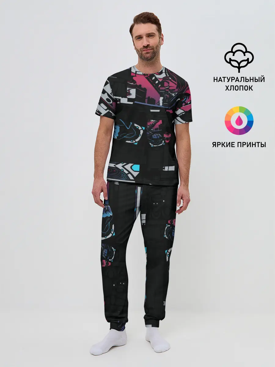 Мужская пижама с брюками / Неонуар | CS:GO