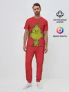 Мужская пижама с брюками / Grinch