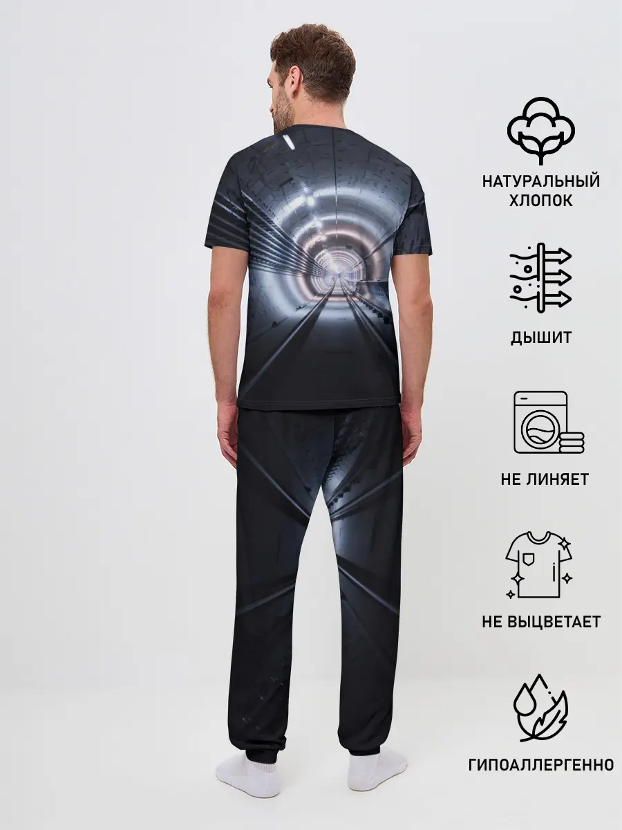 Мужская пижама с брюками / Metro Exodus