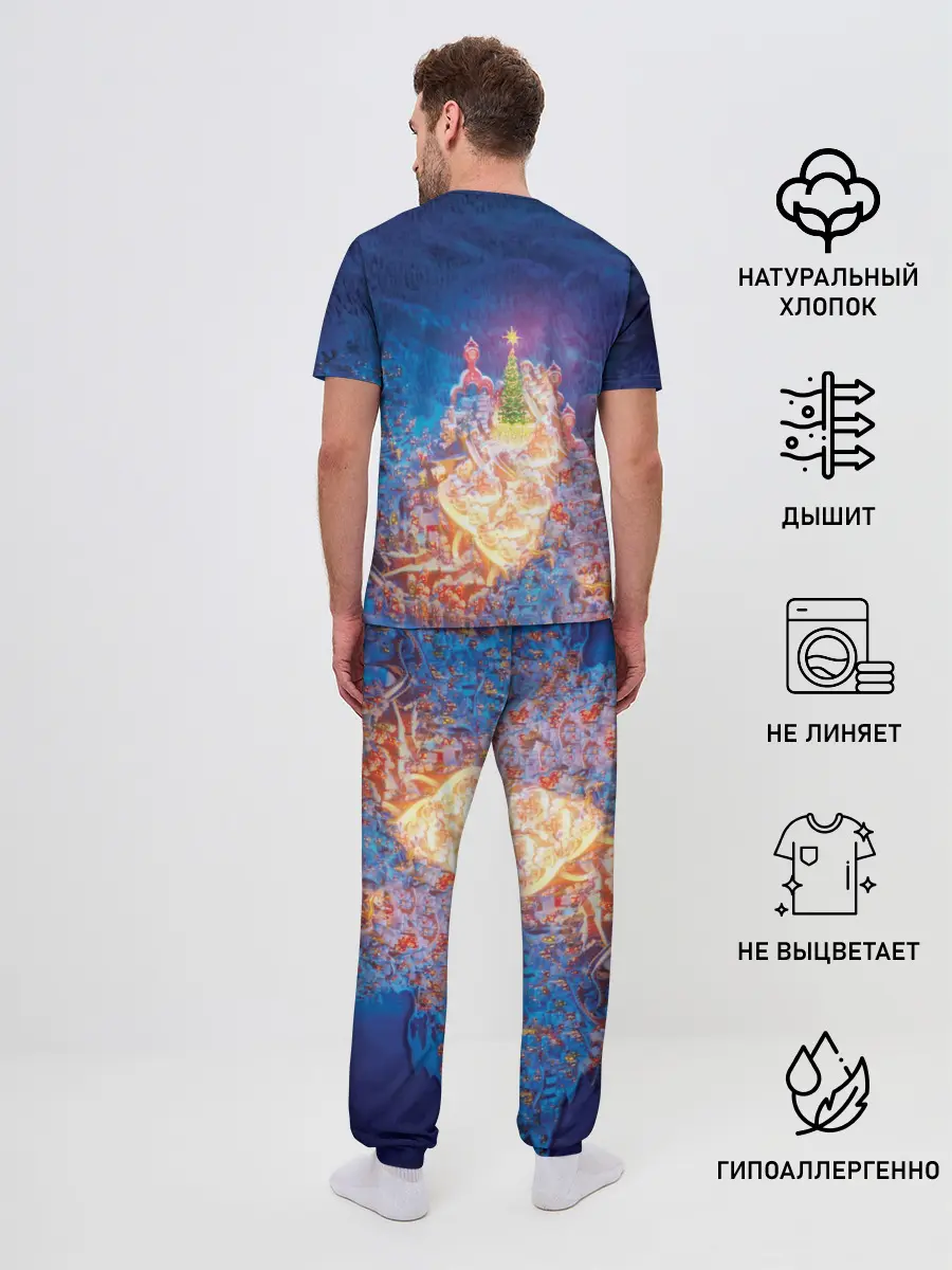 Мужская пижама с брюками / Dr. Seuss The Grinch