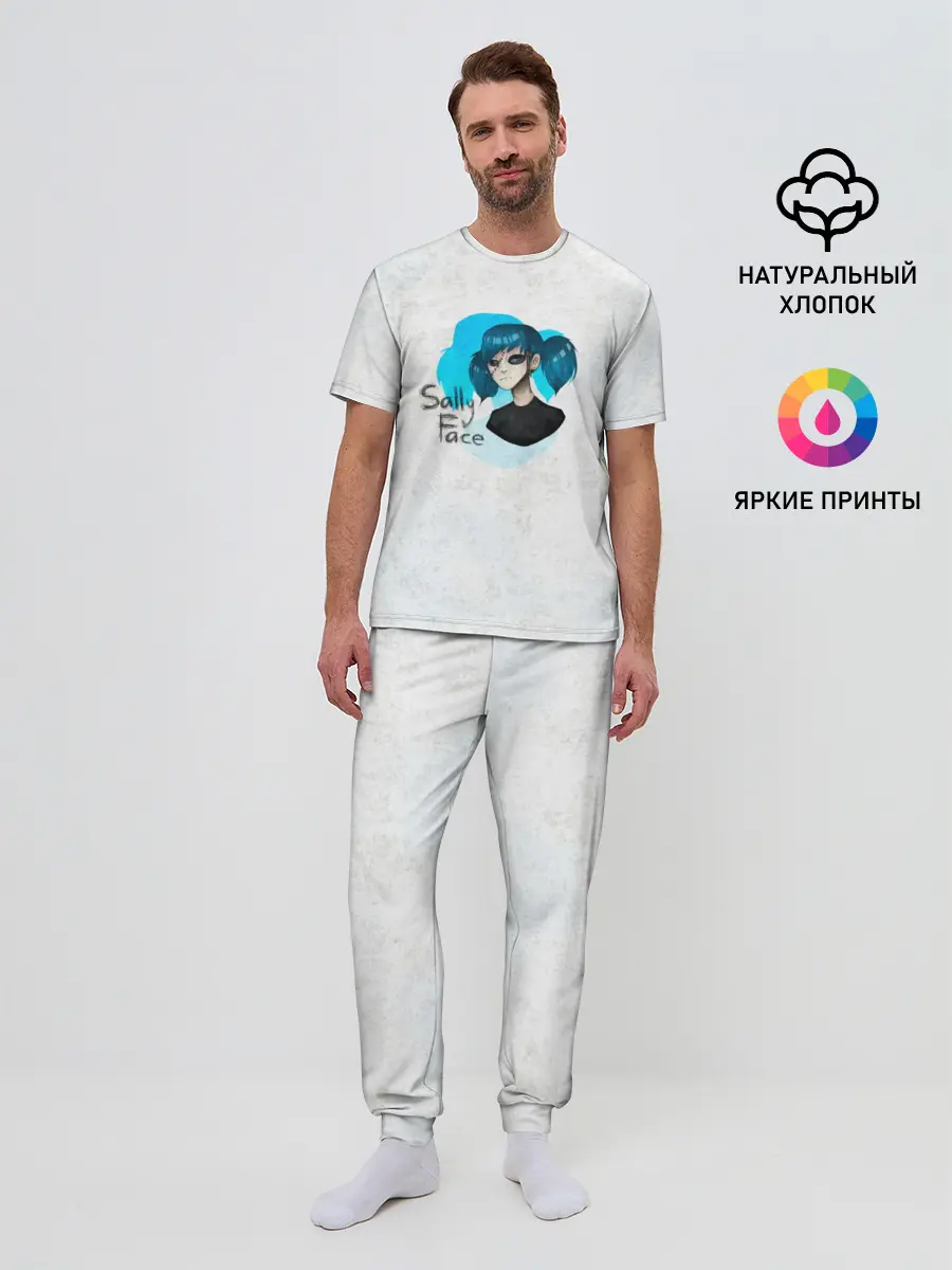 Мужская пижама с брюками / Sally Face