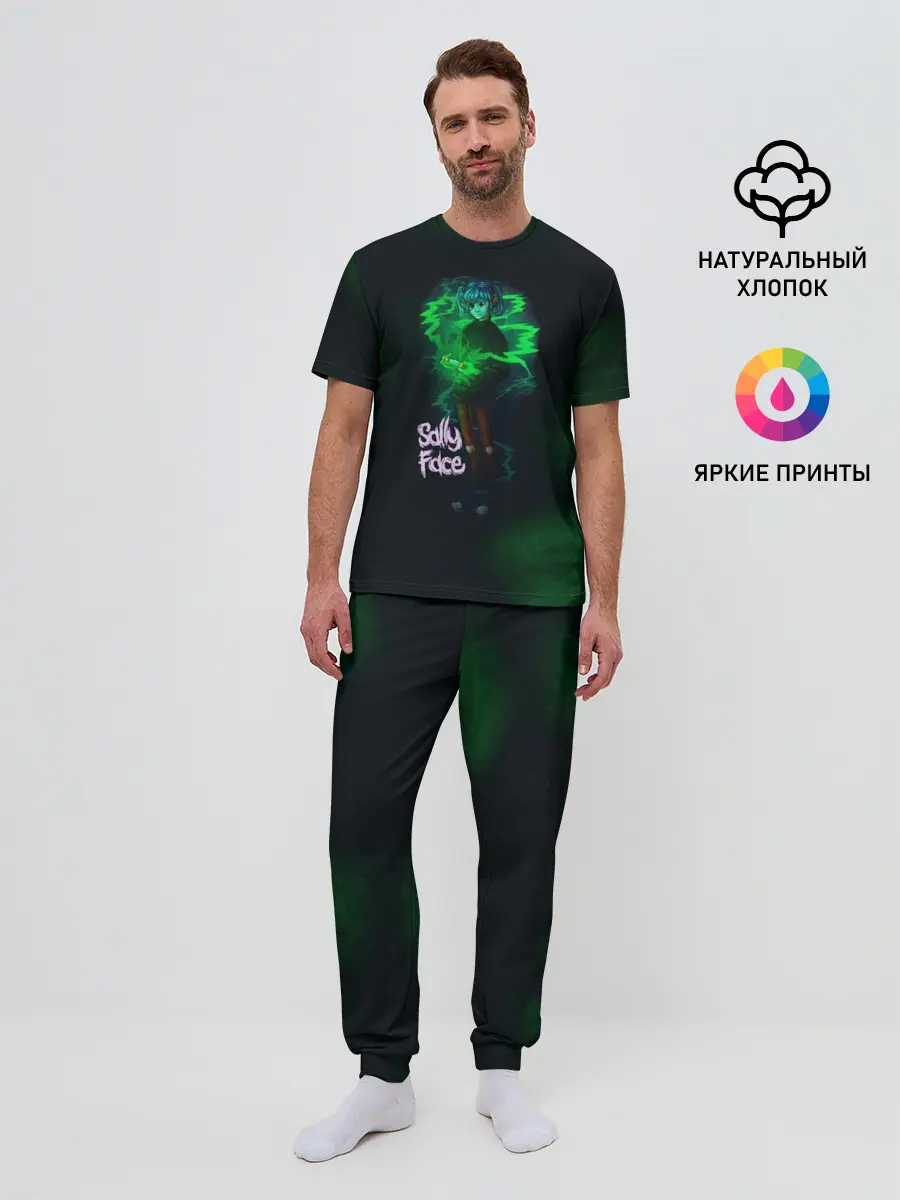 Мужская пижама с брюками / Sally Face