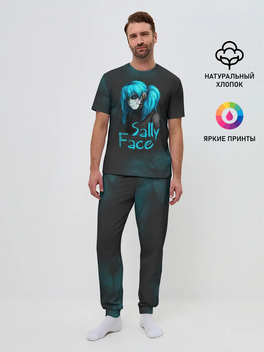 Мужская пижама с брюками / Sally Face