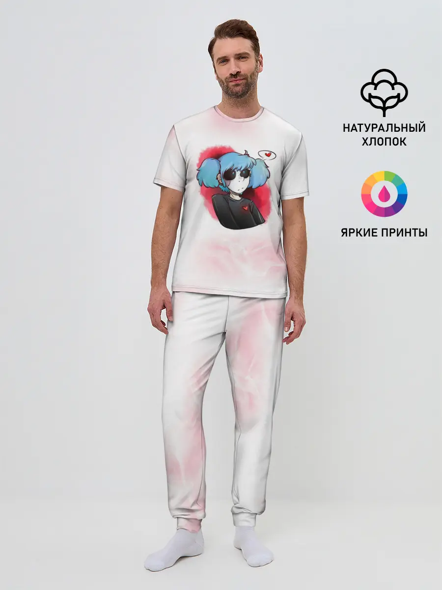 Мужская пижама с брюками / Sally Face