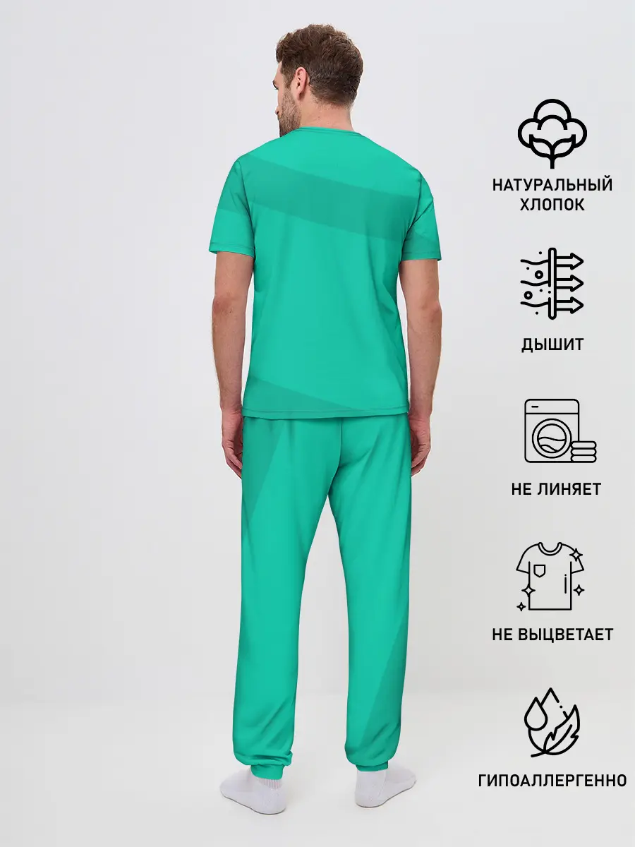 Мужская пижама с брюками / Тима Белорусских