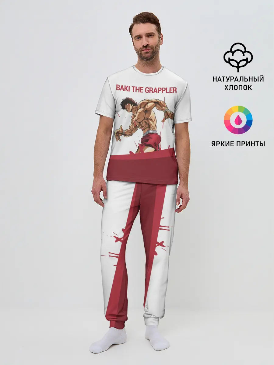 Мужская пижама с брюками / Боец Баки