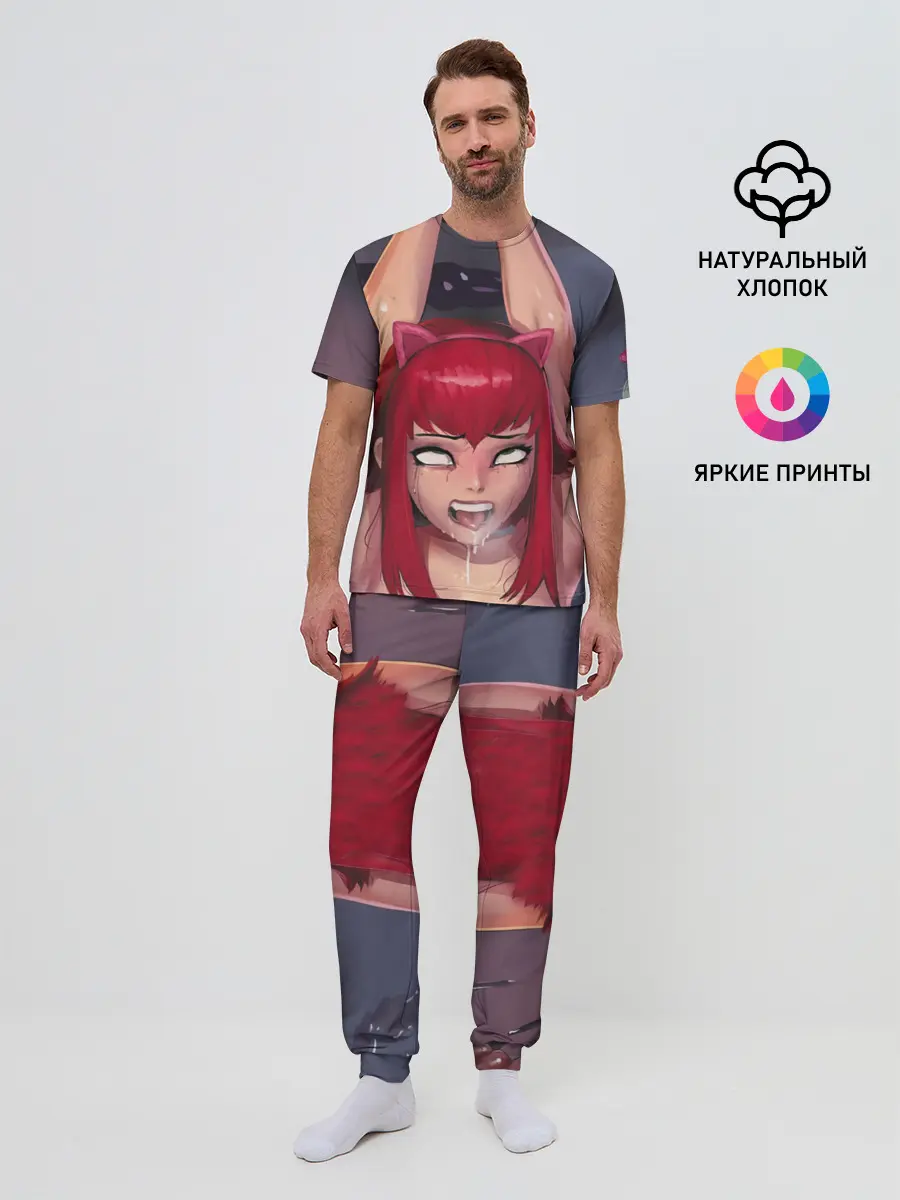 Мужская пижама с брюками / Лика Заповедник Зелирия