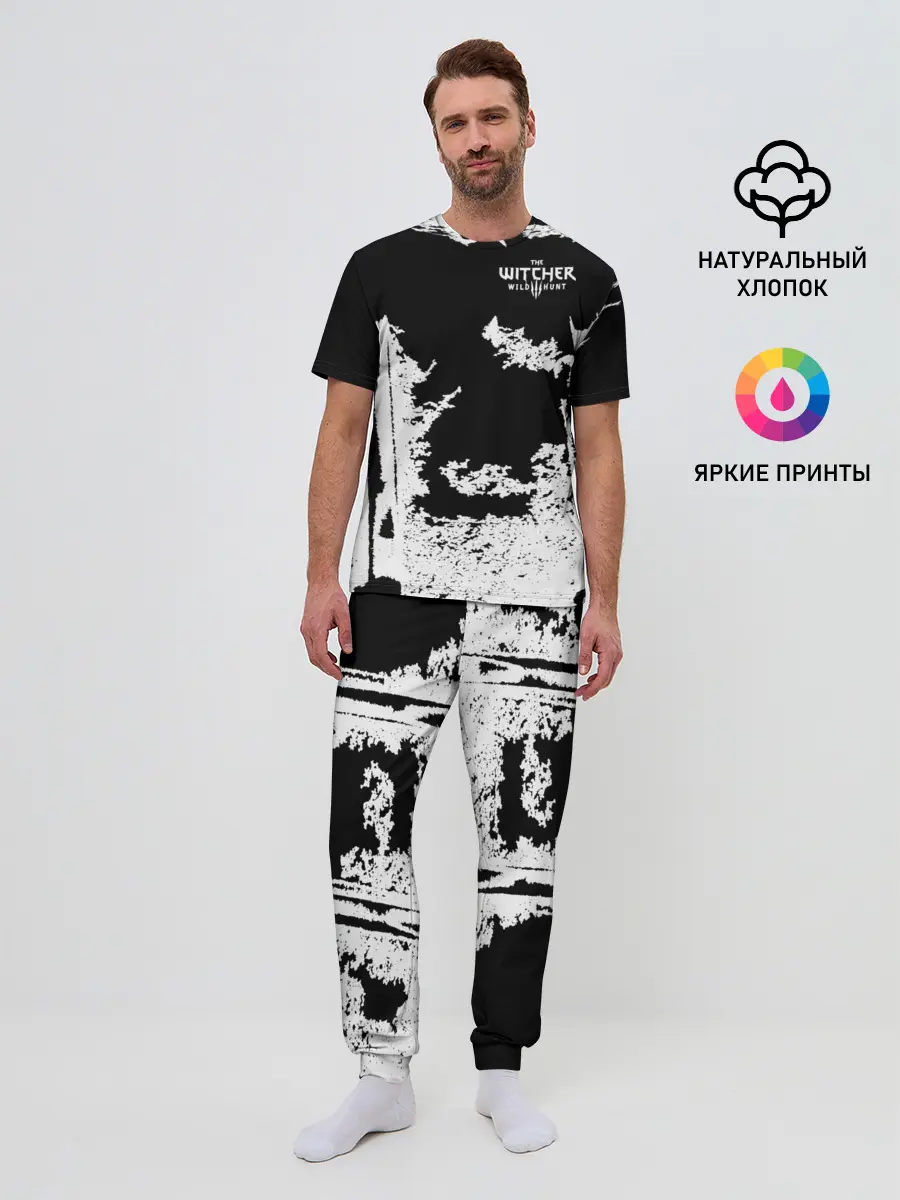 Мужская пижама с брюками / The Witcher 3: Wild Hunt