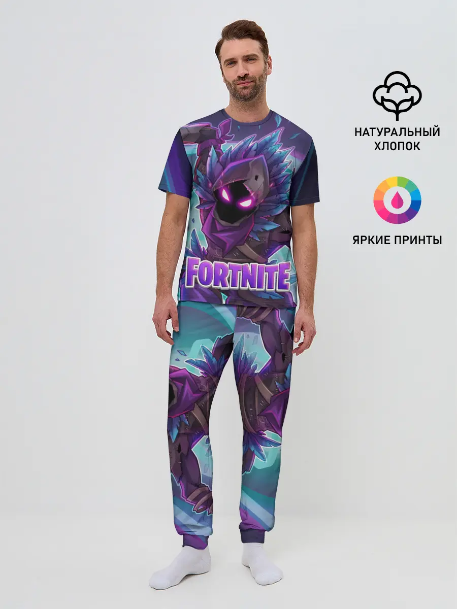Мужская пижама с брюками / Fortnite