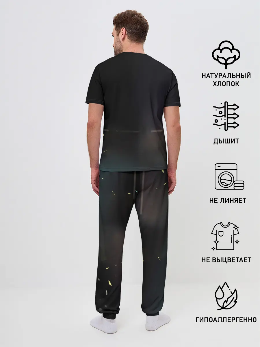 Мужская пижама с брюками / Аниме Слизь