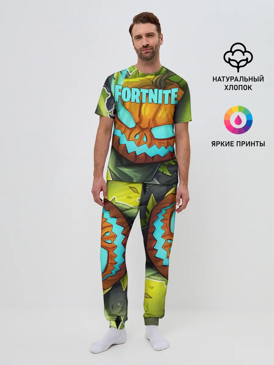 Мужская пижама с брюками / Fortnite Save the World