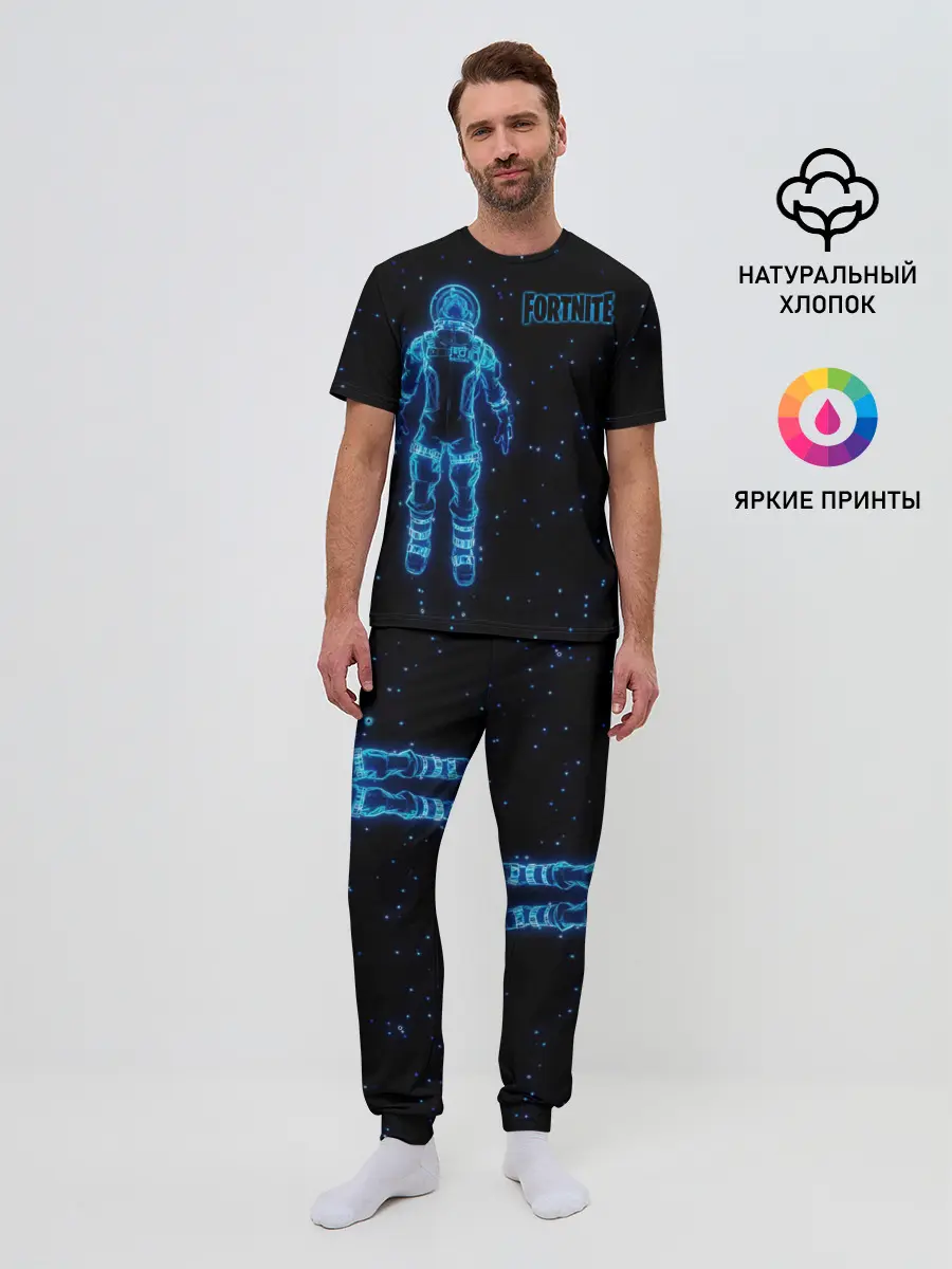 Мужская пижама с брюками / Fortnite
