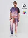 Мужская пижама с брюками / Фантастический закат