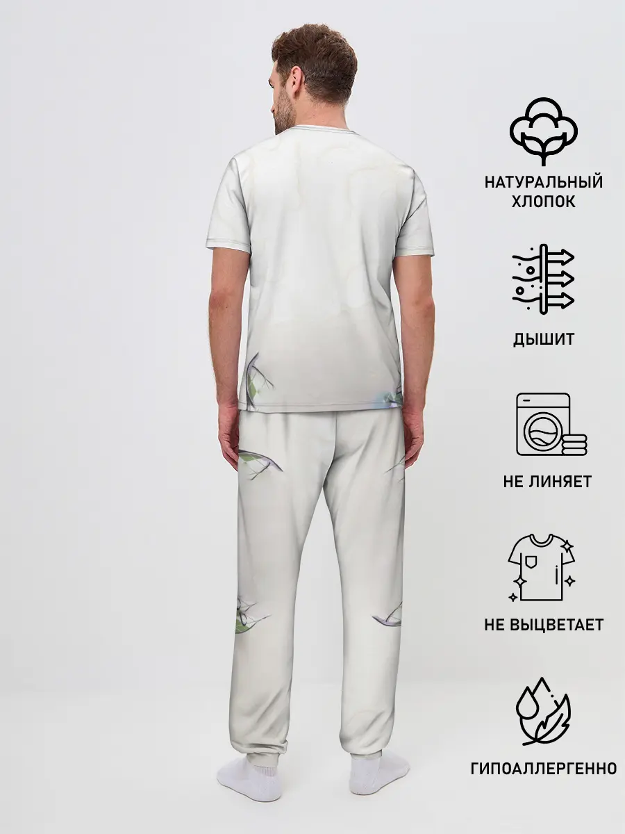 Мужская пижама с брюками / Накано