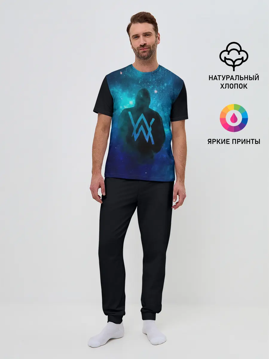 Мужская пижама с брюками / Alan Walker