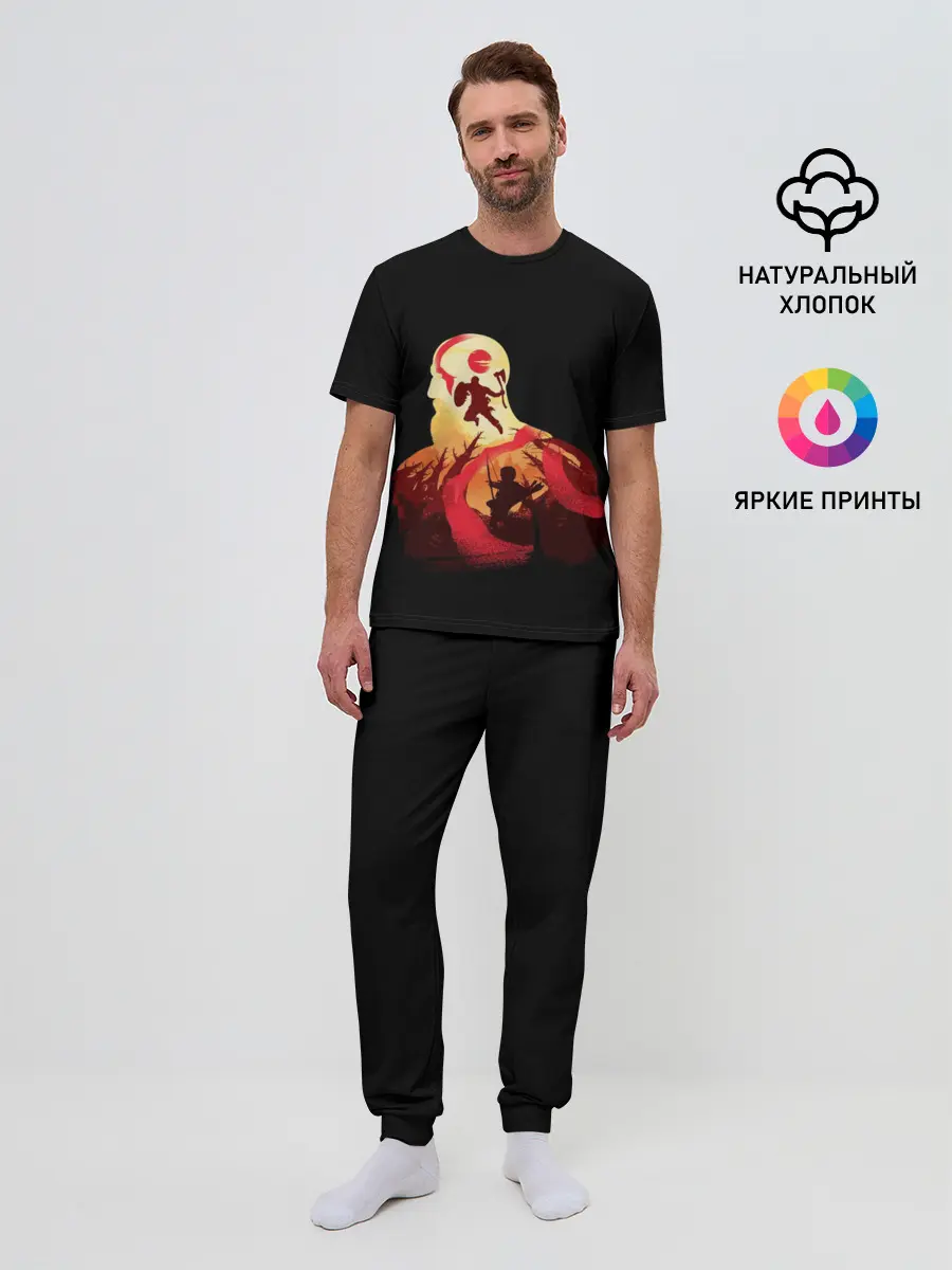 Мужская пижама с брюками / God of War