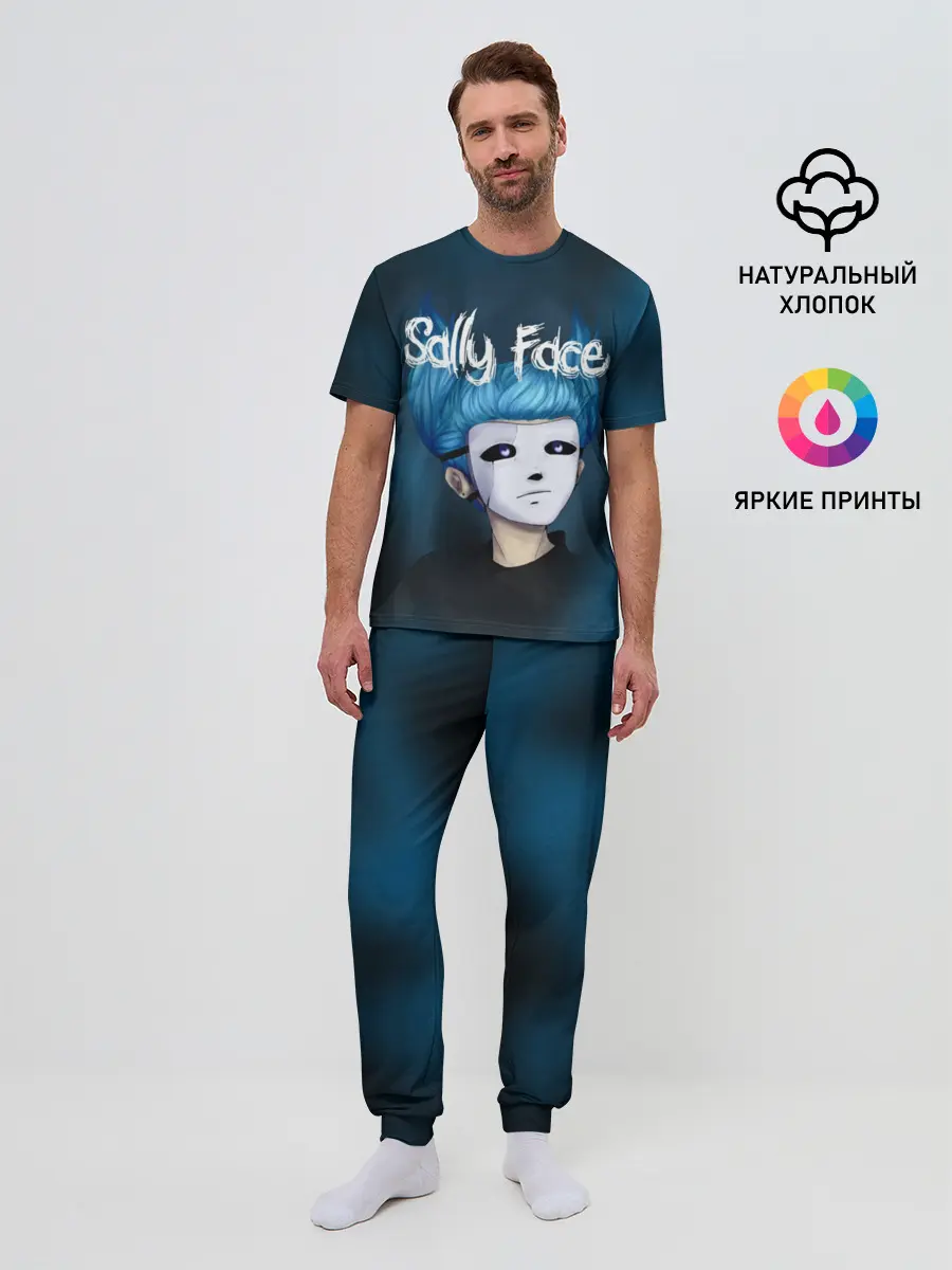 Мужская пижама с брюками / SALLY FACE