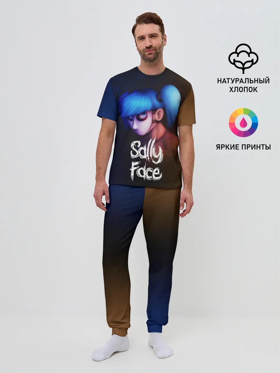 Мужская пижама с брюками / SALLY FACE