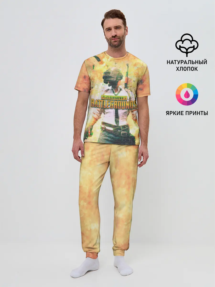 Мужская пижама с брюками / Playerunknowns battlegrounds