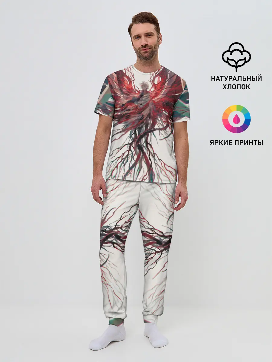 Мужская пижама с брюками / Гуль