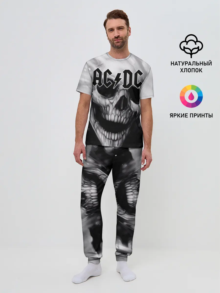 Мужская пижама с брюками / AC/DC