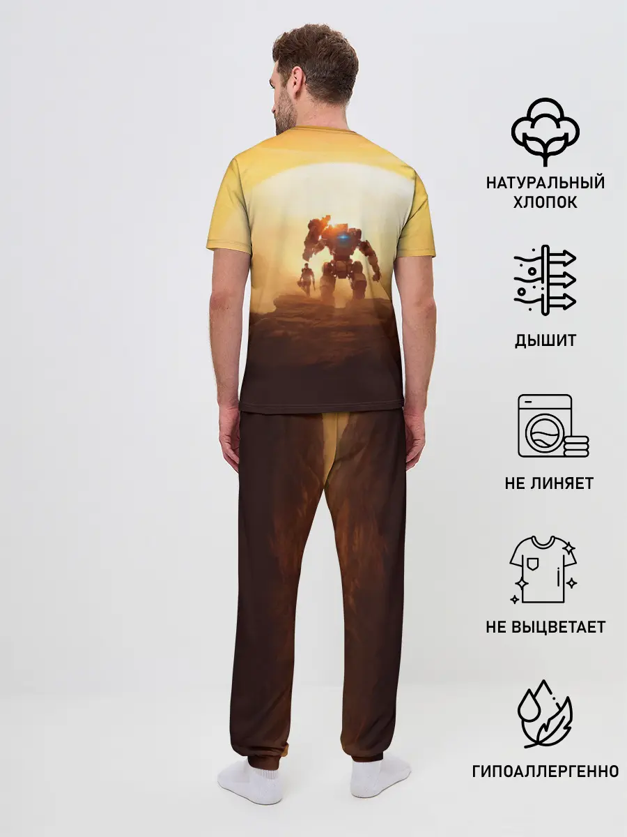 Мужская пижама с брюками / Titanfall