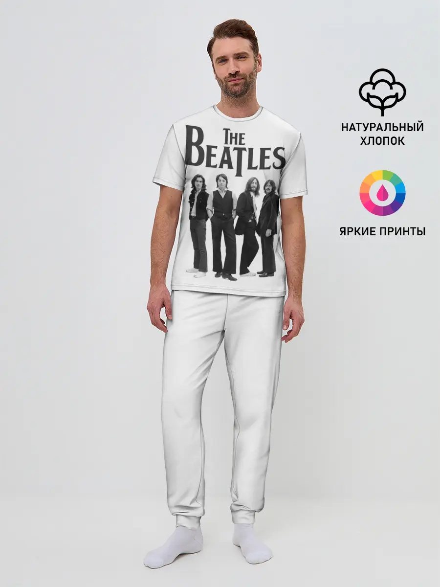 Мужская пижама с брюками / The Beatles