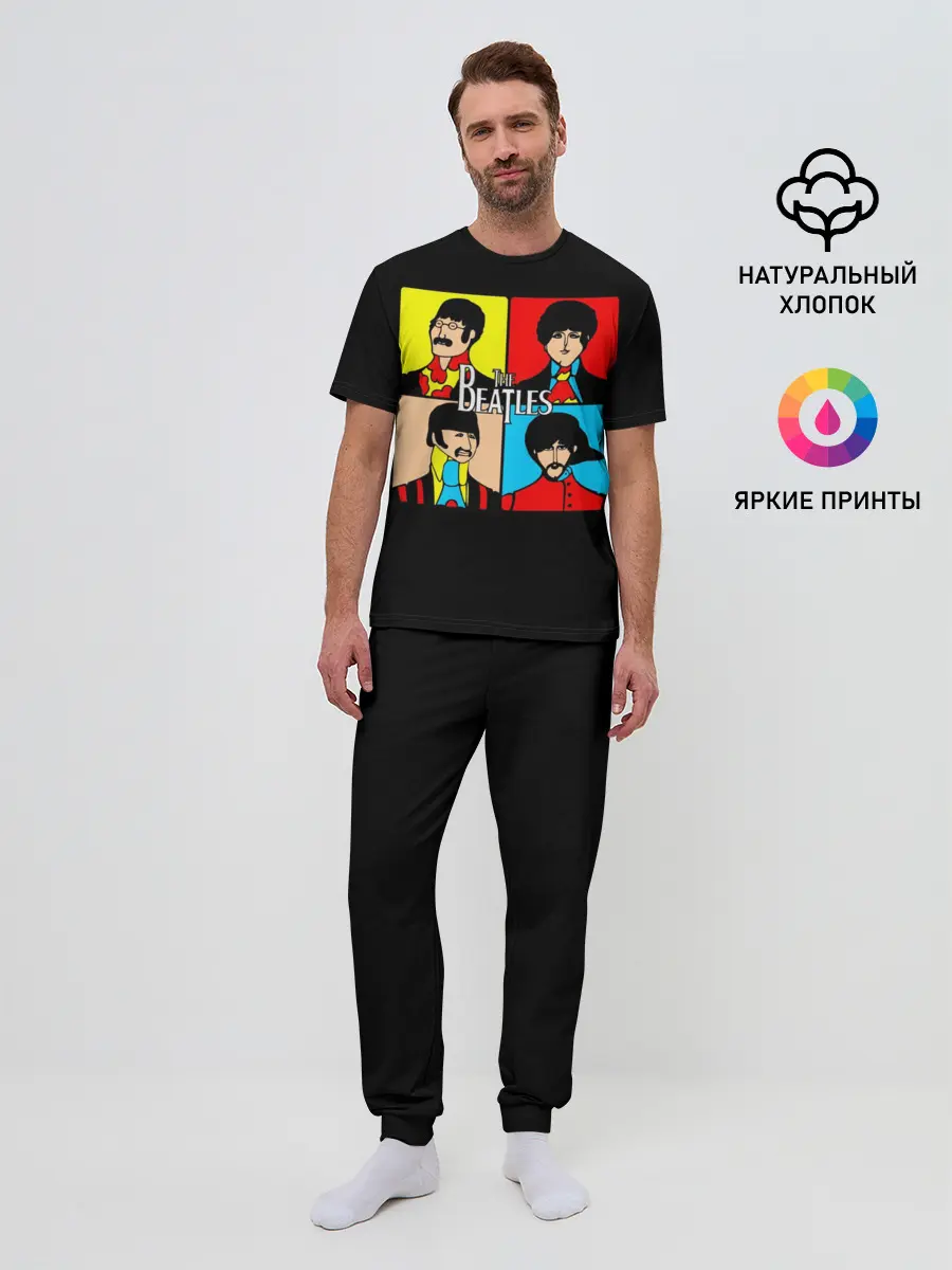 Мужская пижама с брюками / The Beatles
