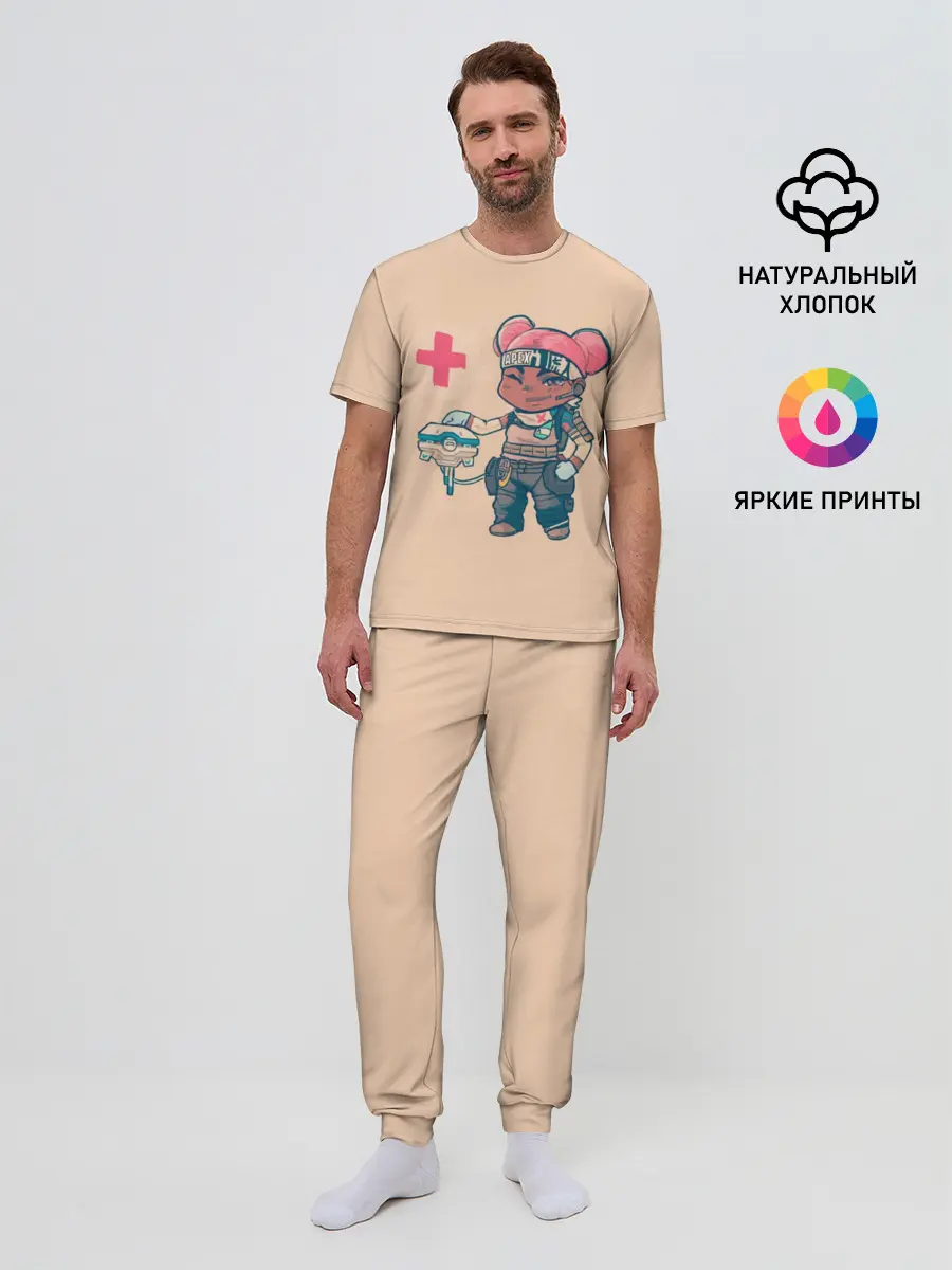 Мужская пижама с брюками / Apex legends - Lifeline