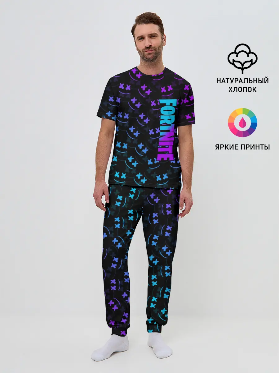 Мужская пижама с брюками / MARSHMELLO