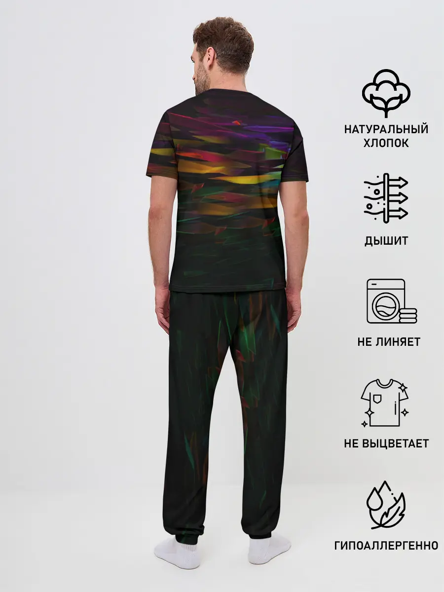 Мужская пижама с брюками / Monstercat