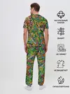 Мужская пижама с брюками / Тибетский коллаж