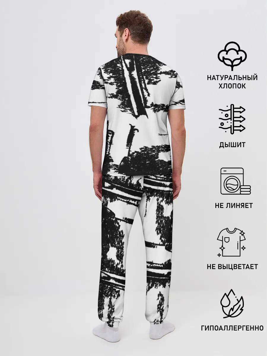 Мужская пижама с брюками / Ведьмак