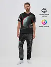 Мужская пижама с брюками / Cosmos Glitch