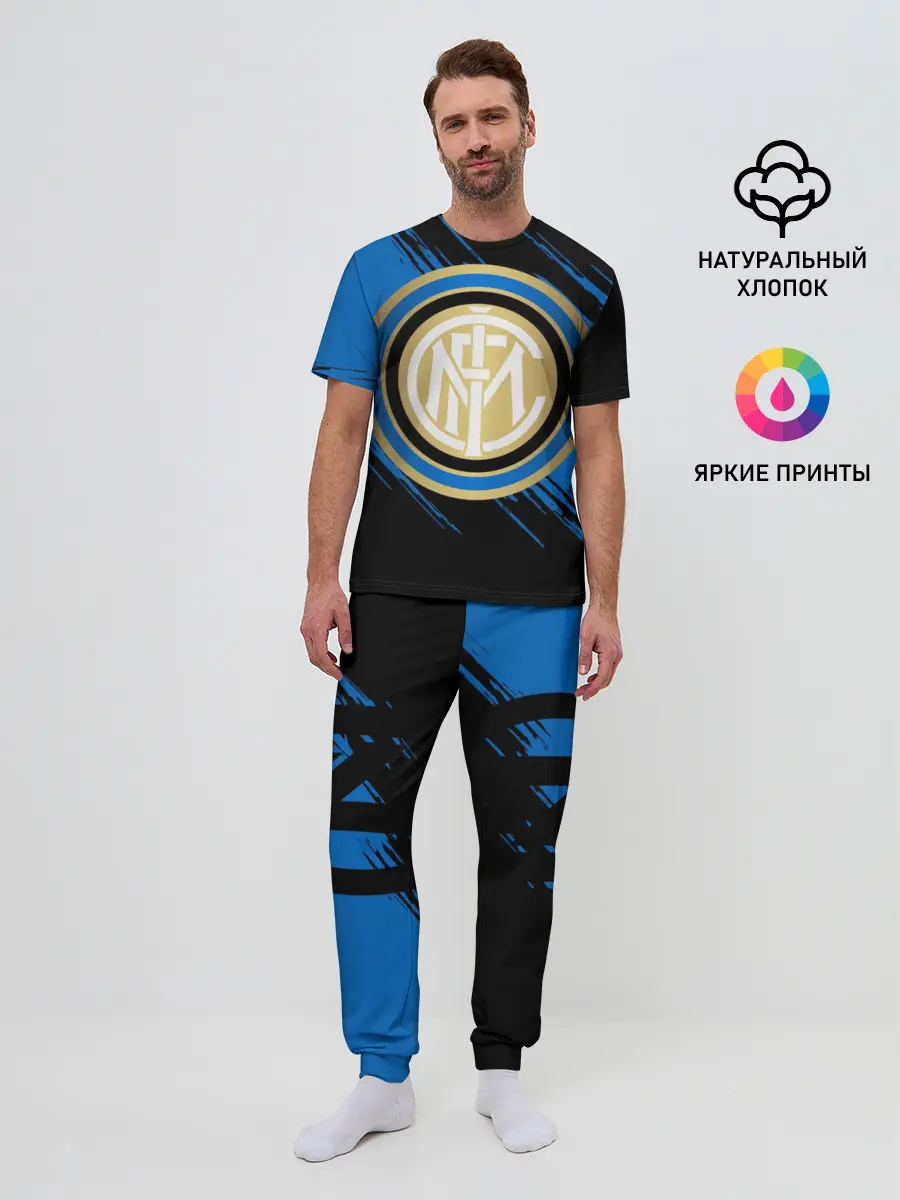 Мужская пижама с брюками / Интер Милан