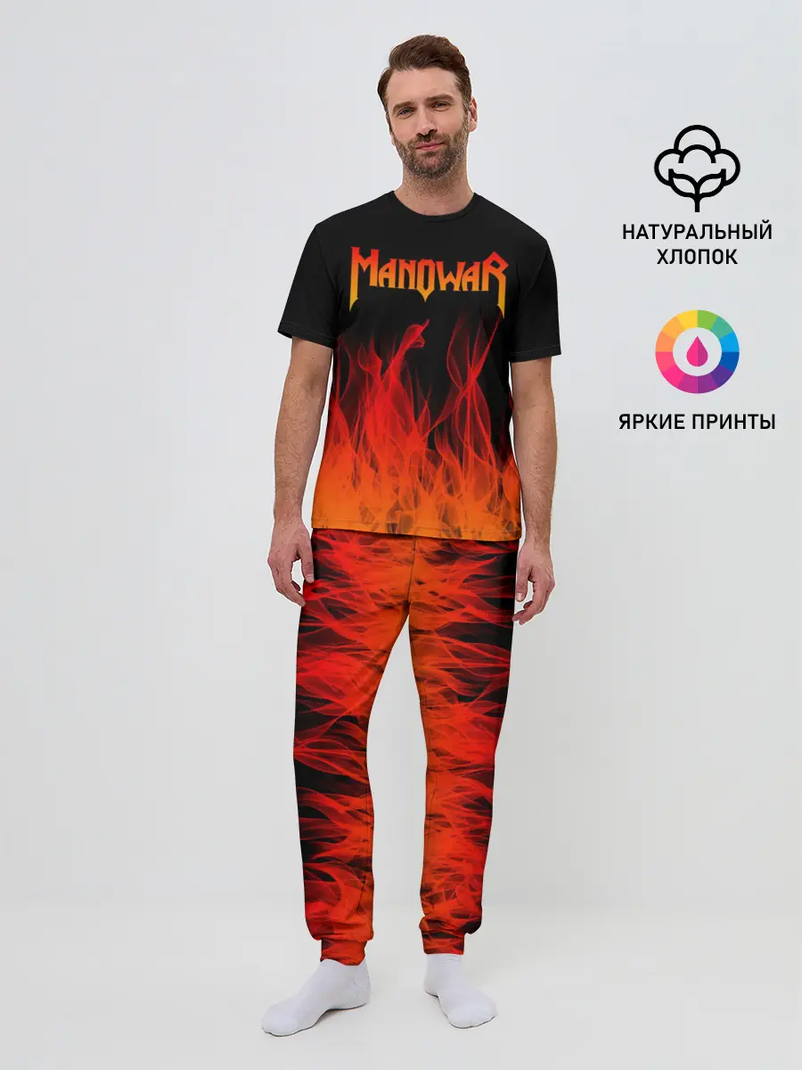 Мужская пижама с брюками / MANOWAR