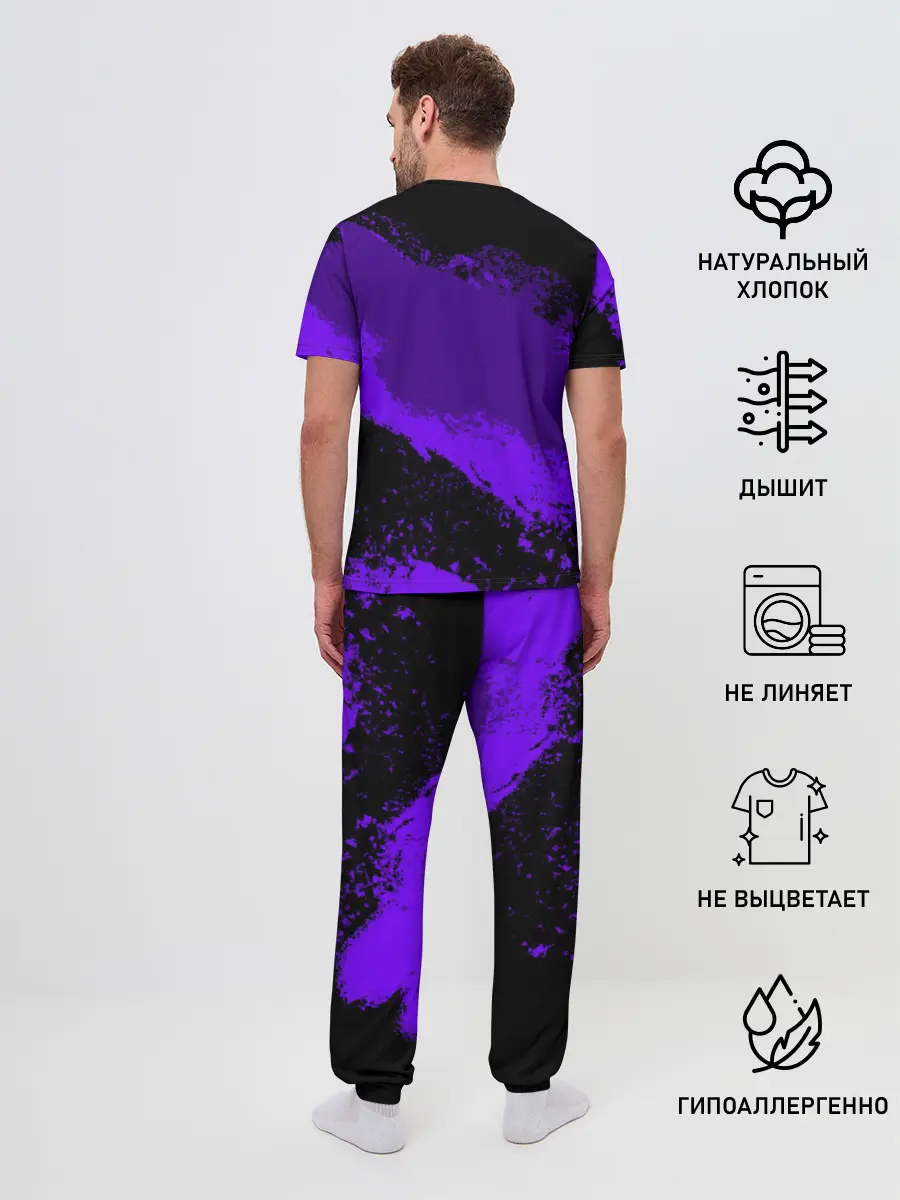 Мужская пижама с брюками / pro100