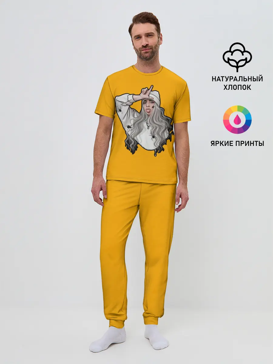 Мужская пижама с брюками / Billie Eilish