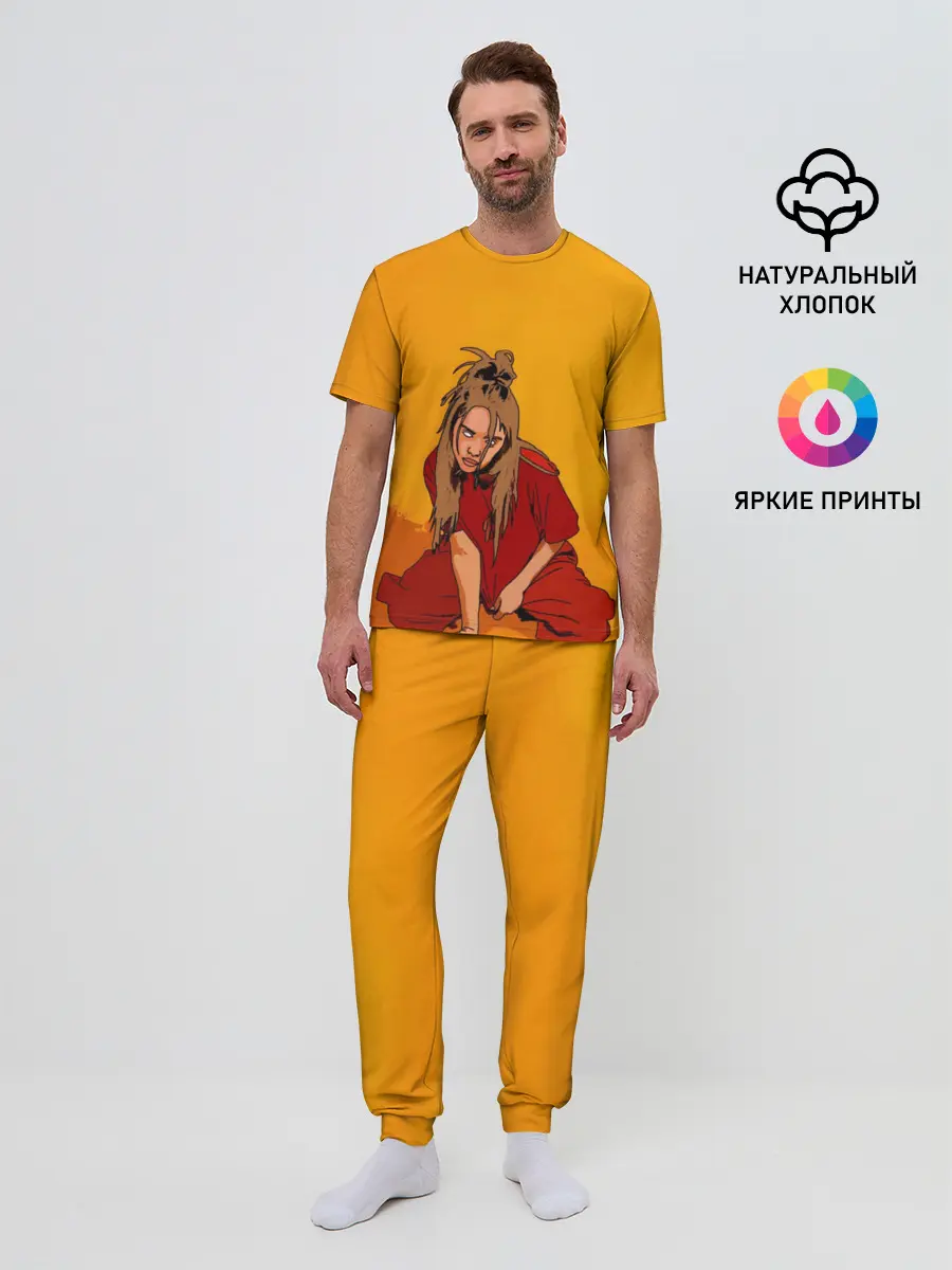 Мужская пижама с брюками / Billie Eilish