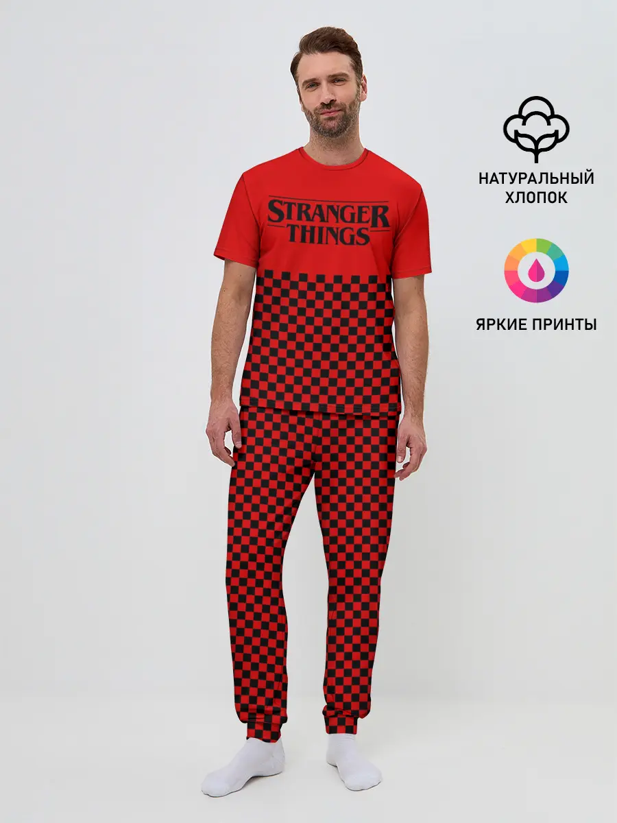 Мужская пижама с брюками / STRANGER THINGS