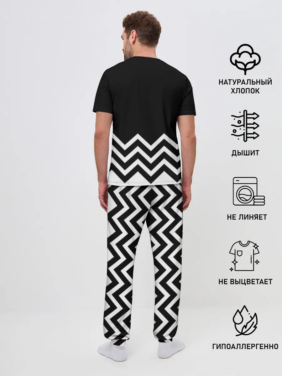 Мужская пижама с брюками / Твин Пикс