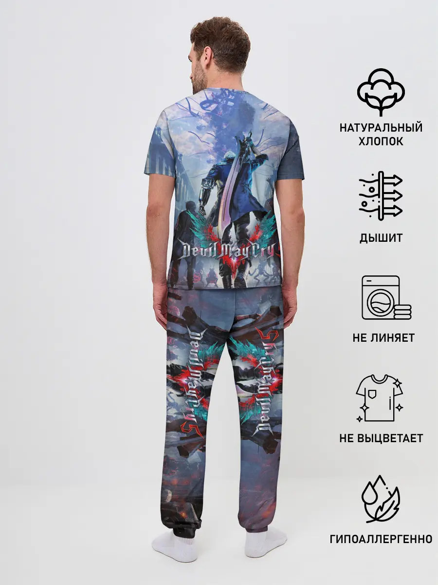 Мужская пижама с брюками / Devil May Cry 5