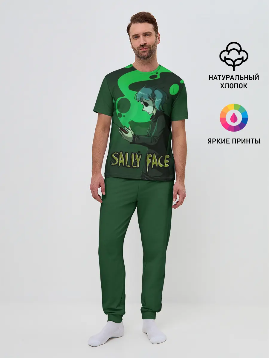 Мужская пижама с брюками / Sally Face