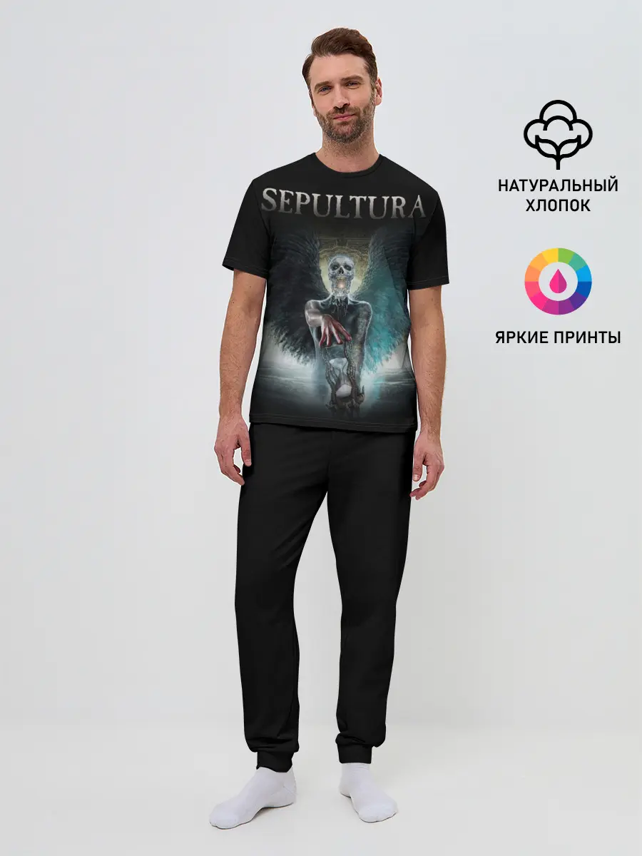 Мужская пижама с брюками / Sepultura